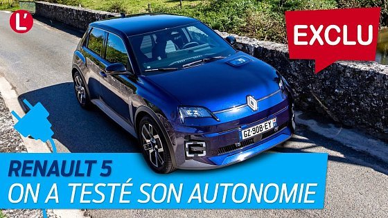 Video: RENAULT 5 Electrique : notre verdict sur sa VRAIE autonomie