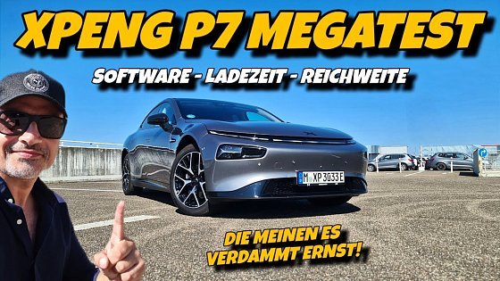 Video: Elektroauto XPeng P7 Megatest. Elektroauto mit top Preis Leistung.