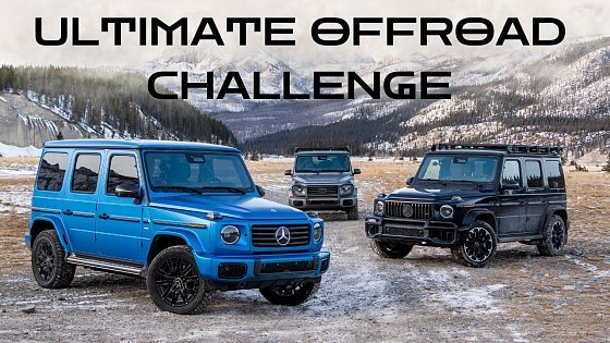 Video: AMG G63 vs G550 vs G580