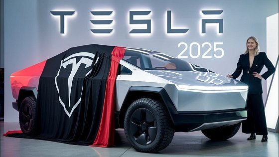 Video: 2025 New Tesla Cyber truck officially launched