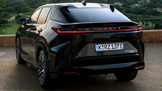 Video: New 2026 Lexus RZ 500e (Luxury) - Interior | Drive | Graphite Black
