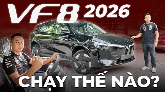 Video: Lái thử VinFast VF 8 2026 lần đầu: Máy yếu hơn, 1 cầu nhưng chạy hay hơn cả VF 8 cũ?