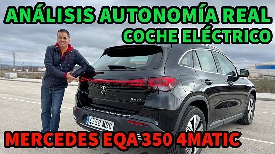 Video: Mercedes Benz EQA 350 4Matic eléctrico. Prueba de autonomía real y OPINIONES MOTORK