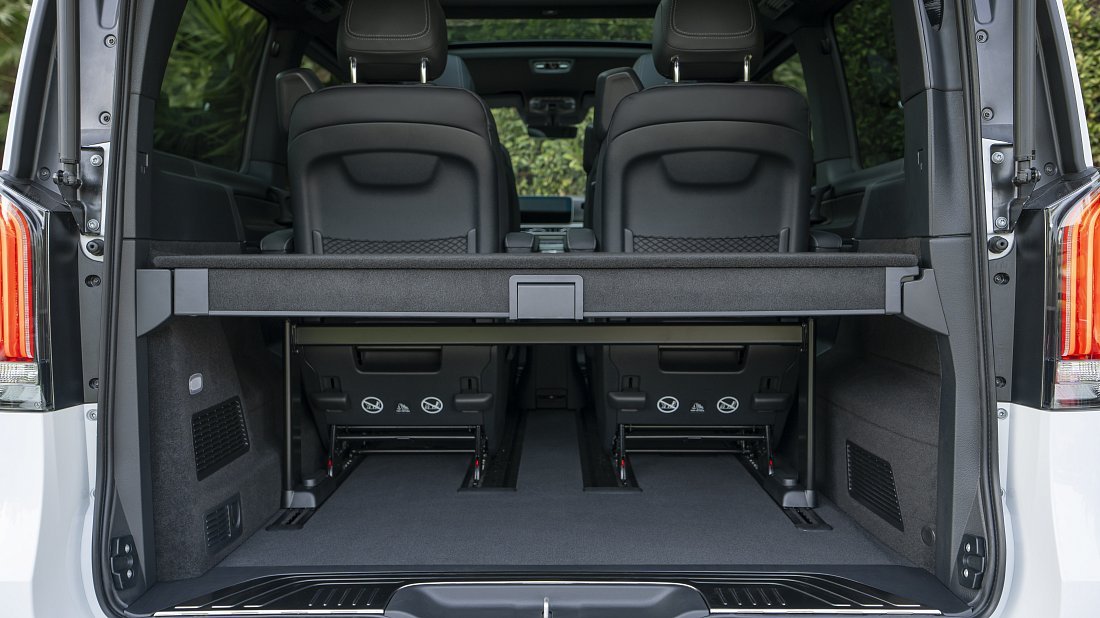 Фото Mercedes EQV 300 Long (2024-...) багажник