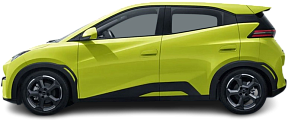 Side view photo of BYD Dolphin Surf Active (2025-…) on transparent background