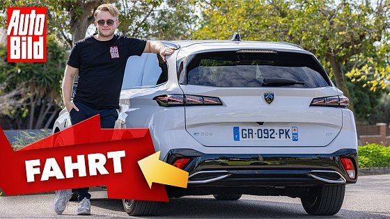 Video: Peugeot e-308 SW (2023) | So fährt Peugeots erster elektrischer Kombi | mit Jonas Uhlig