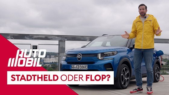 Video: Andreas testet den neuen Citroën ë-C3!⚡| auto mobil