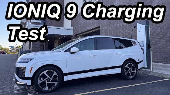 Video: Hyundai Ioniq 9 DC Fast Charge Test | Monster Charging Curve!