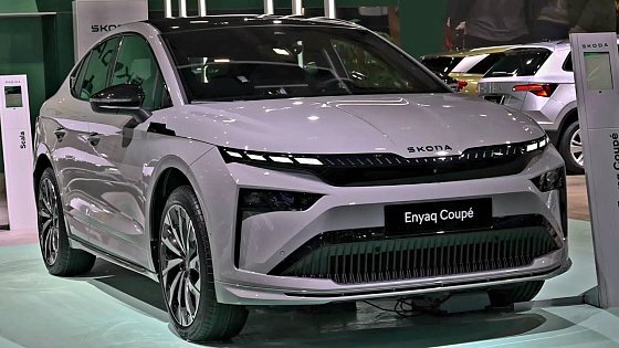 Video: 2025 Skoda Enyaq Coupe 85x Facelift – 286 HP AWD, 82 kWh Battery & 558 km Range