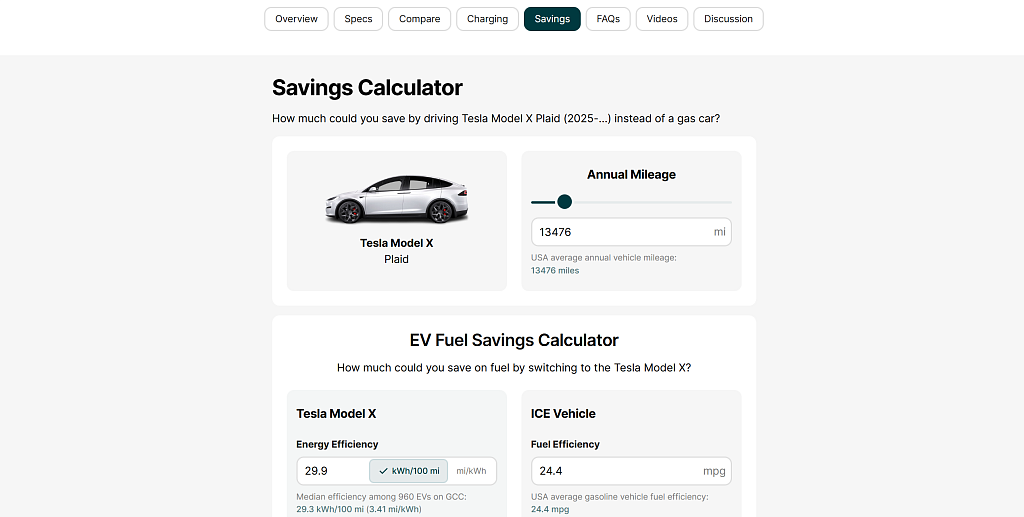 Savings Calculator