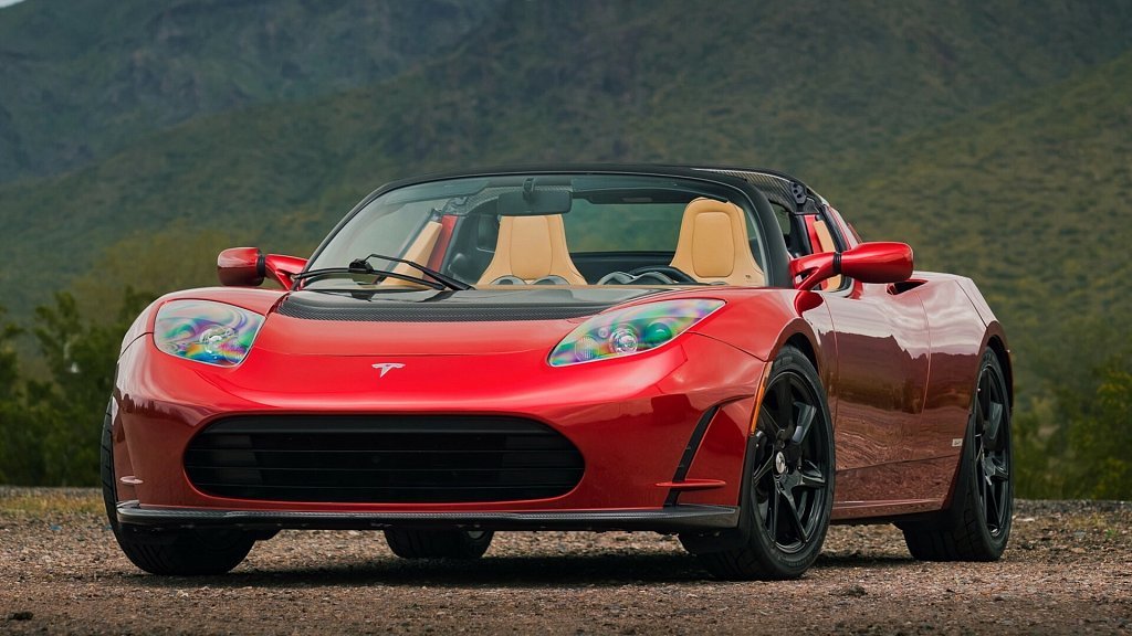 Tesla Roadster 2.5 Sport (Image by Carscoops)