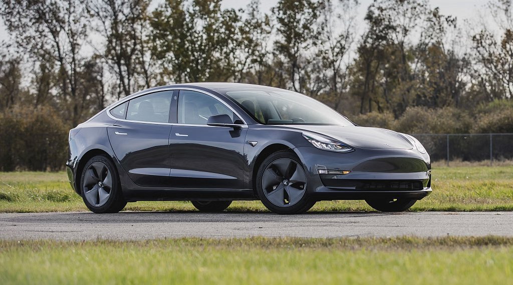 Tesla Model 3 (Image by Car and Driver)